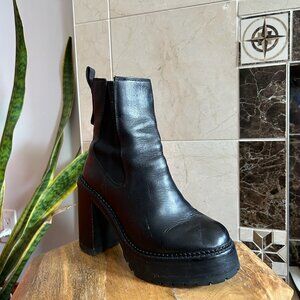 Leather Platform Books